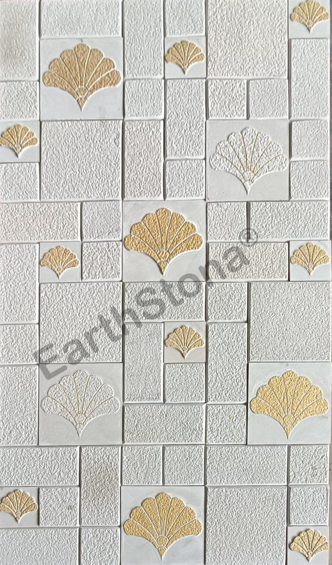 Clover Leaf Design Stone Cladding	